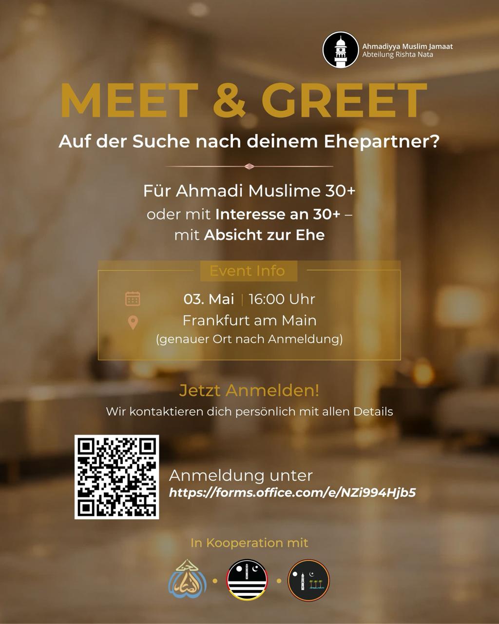Meet & Greet (30+) 2026